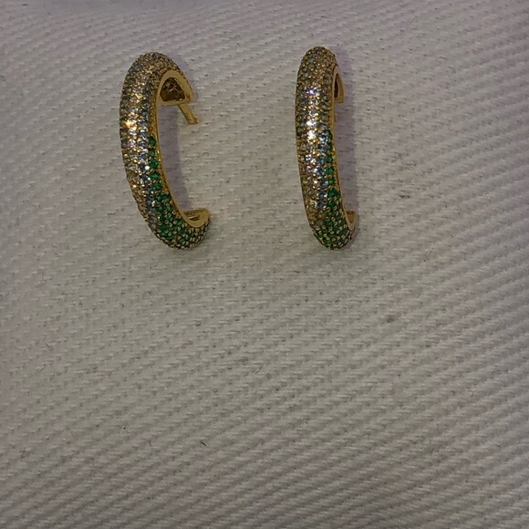 Swirl Hoop Earrings - Picture 9 of 10